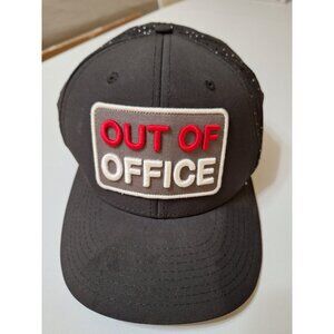 Black 'Out of Office' Cap